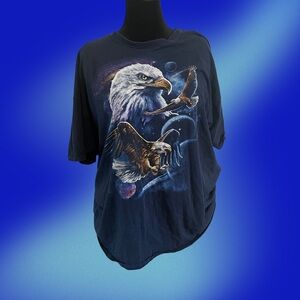 Men's Navy Graphic T-Shirt